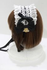 画像2: BABY,THE STARS SHINE BRIGHT / プリンセスドロップヘッドドレス  ブラック H-26-05-02-1079-BA-AC-NS-ZH (2)