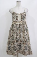 画像1: axes femme / レオパードワンピース M オフ H-26-05-02-1011-AX-OP-NS-ZH (1)