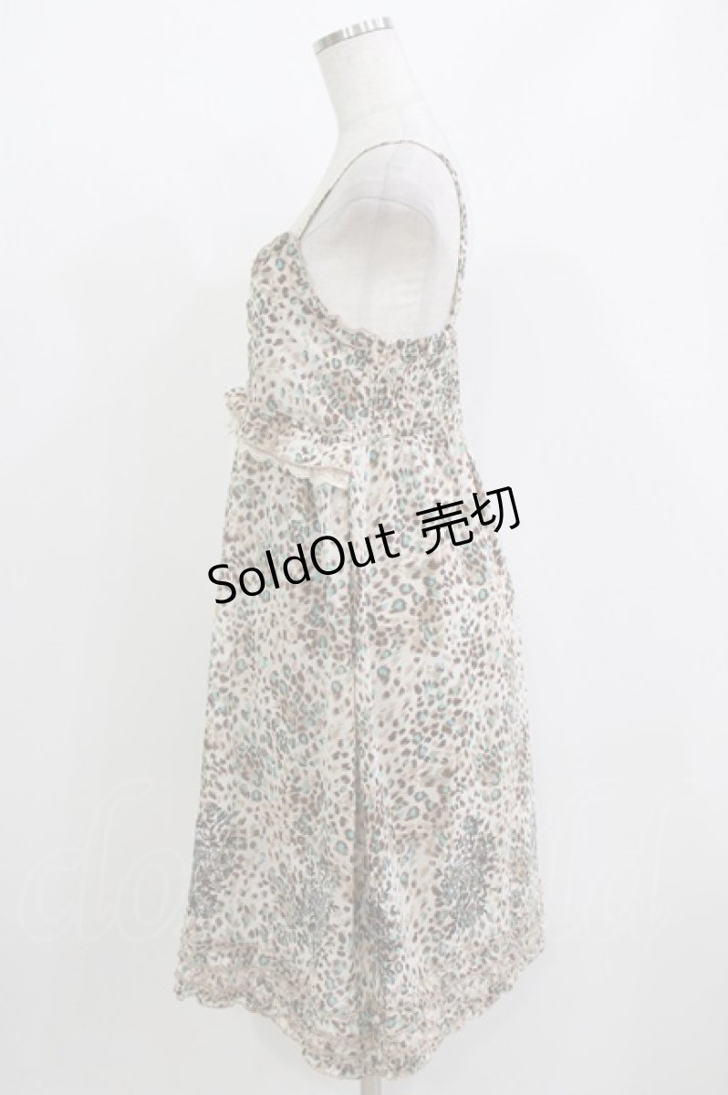 画像2: axes femme / レオパードワンピース M オフ H-26-05-02-1011-AX-OP-NS-ZH (2)