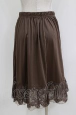 画像3: axes femme / ドットチュール使いペチスカート M BROWN H-26-05-02-1013-AX-SK-NS-ZH (3)