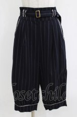 画像1: axes femme / カボチャハーフパンツ M ネイビー H-26-05-02-1017-AX-PA-NS-ZH (1)