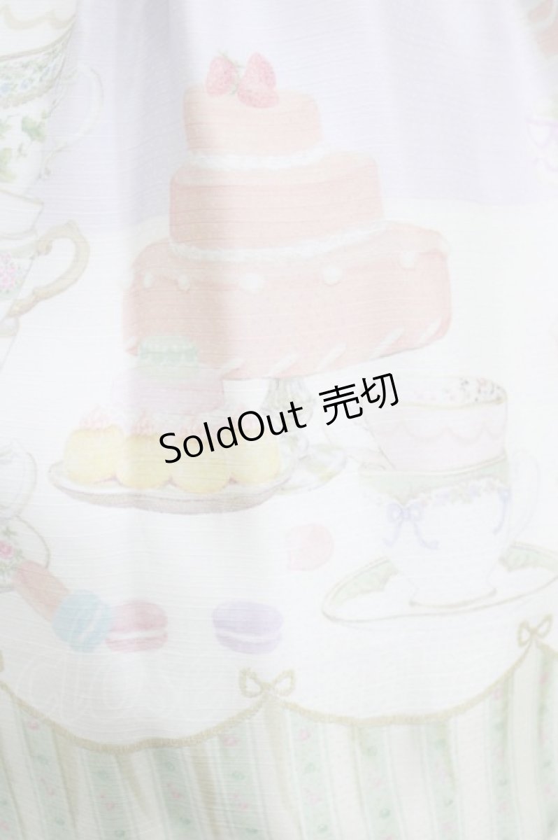 画像4: BABY,THE STARS SHINE BRIGHT / Salon de the Minette柄 Macaron ジャンパースカート Free ラベンダー H-26-05-02-1002-BA-OP-NS-ZH (4)