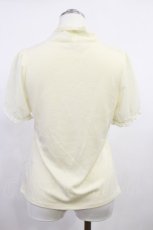 画像2: axes femme POETIQUE / シフォンリボントップス M アイボリー H-26-05-02-024-AX-TO-NS-ZH (2)