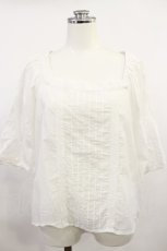 画像1: F&A / ピンタックレース使いオフショルブラウス Free オフ H-26-05-02-029-LO-BL-NS-ZH (1)