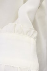 画像3: Amavel / 刺繍入りリボン×ジャボ付ブラウス Free オフ/ベージュ H-26-05-02-037-CA-BL-NS-ZH (3)