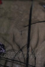 画像4: Swankiss / コスメ刺繍トップス Free ブラック H-26-05-03-048-CA-TO-NS-ZH (4)