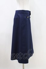 画像2: Jane Marple Dans Le Salon / Dormitory Twill Marine Skirt  ネイビー H-26-05-03-1042-JM-SK-KB-ZH (2)
