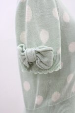 画像3: Emily Temple cute / ドットリボンパフカットソー  ミント H-26-05-03-1008-ET-TO-KB-ZH (3)