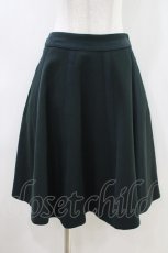画像1: Jane Marple / Cashmere Doeskin Gored Skirt  ダークグリーン H-26-05-03-1016-JM-SK-KB-ZH (1)