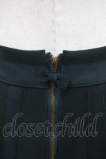 画像4: Jane Marple / Cashmere Doeskin Gored Skirt  ダークグリーン H-26-05-03-1016-JM-SK-KB-ZH (4)