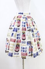 画像2: Jane Marple / Beau Chocolatのミニスカート  アイボリー H-26-05-03-1022-JM-SK-KB-ZH (2)