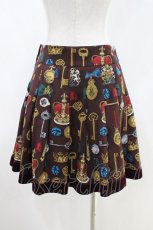 画像2: Jane Marple / Coronation Ceremonyタックスカート  ボルドー H-26-05-03-1025-JM-SK-KB-ZH (2)