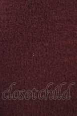 画像4: an another angelus / ローズ刺繍ビッグカラーオーバーコート Free Bordeaux H-26-05-03-059-CA-CO-NS-ZH (4)