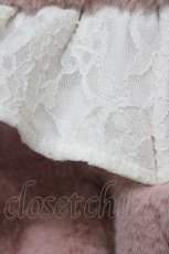 画像3: Manon Mimie / By Colour Frill Fur Blouson Free ピンク H-26-05-03-060-GO-CO-NS-ZH (3)
