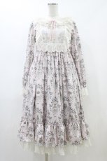 画像1: Melody BasKet / Rose Princessヨーク切替ワンピース M ピンク H-26-05-04-035-LO-OP-KB-ZH (1)