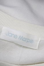 画像4: Jane Marple / Jane's drawingのトロンプルイユドレス M アイボリー×ブラック H-26-05-04-039-JM-OP-KB-ZH (4)