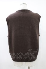画像2: merry jenny / bouquet sweater vest  ブラウン H-26-05-04-052-LO-TO-KB-ZH (2)