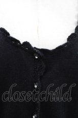 画像4: Emily Temple cute / リボン刺繍カーディガン  黒 H-26-05-04-054-ET-TO-KB-ZH (4)
