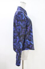 画像2: Moi-meme-Moitie / 青薔薇シャツ 9号 青薔薇 H-26-05-04-1027-MO-BL-KB-ZH (2)
