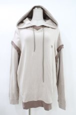 画像1: MILKBOY / VEST HOODIES  ベージュ H-26-05-04-1030-MB-TO-KB-ZH (1)