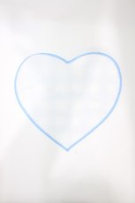 画像2: MILK / Heartギンガムタオル  サックス H-26-05-04-1004-ML-ZA-KB-ZH (2)