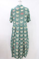 画像3: Jane Marple Dans Le Salon / British potteriesデイドレス  ピーコックブルー H-26-05-04-1011-JM-OP-KB-ZH (3)