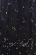 画像4: Jane Marple Dans Le Salon / Wild flowersフラッフィースカート  ネイビー H-26-05-04-1013-JM-SK-KB-ZH (4)