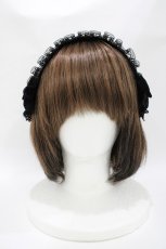 画像2: Triple fortune / 刺繍ヘッドドレス   H-26-05-04-1002-EL-AC-AK-ZH (2)