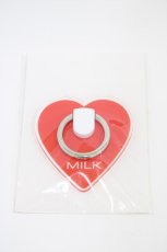 画像1: MILK / モバイルハートリング  レッド H-26-05-04-012-ML-ZA-KB-ZH (1)