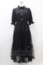 画像1: Lovely Tency / 眞白ありす/チュールワンピース L ブラック H-26-05-05-1040-GO-OP-NS-ZH (1)