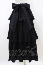画像3: axes femme kawaii / コットンレーススカート M ブラック H-26-05-05-1046-AX-SK-NS-ZH (3)