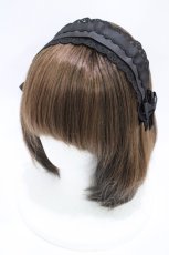 画像1: m petit by misako / TT*AMヘッドドレス  ブラック H-26-05-05-1010-LO-AC-NS-ZH (1)