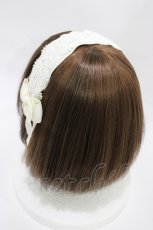 画像2: m petit by misako / TT*AMレースカチューシャ  オフ H-26-05-05-1002-LO-AC-NS-ZH (2)