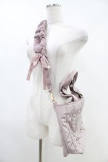 画像2: m petit by misako / AM* NIベロアリボン2WAY  ピンク H-26-05-05-1022-LO-BG-NS-ZH (2)