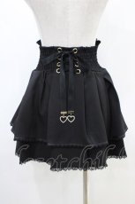 画像2: LIZ LISA / 2連リボンベルトスカパン 0 ブラック H-26-05-05-1026-LO-PA-NS-ZH (2)