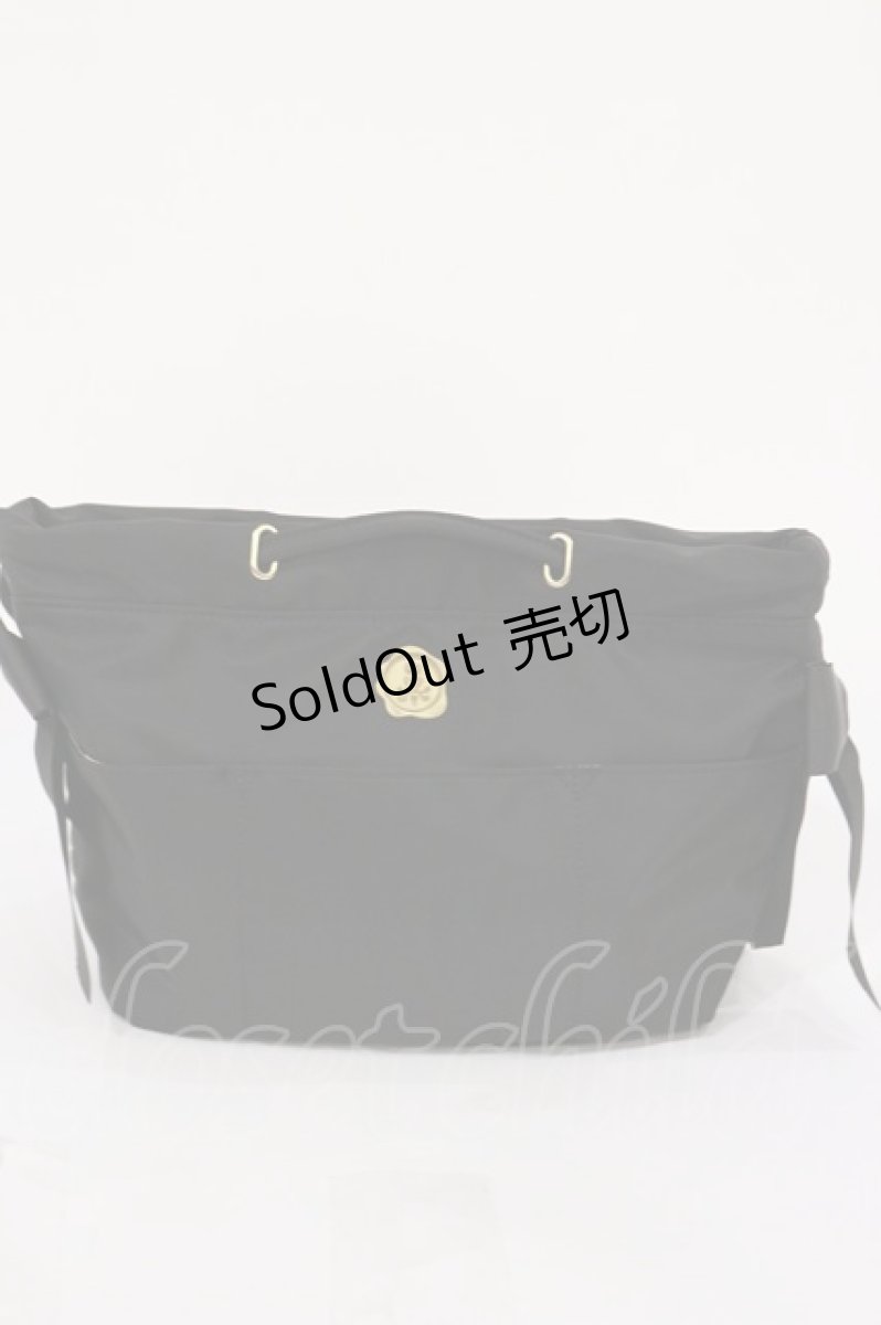 画像1: m petit by misako / AM*バッグインポーチ  ブラック H-26-05-05-033-LO-ZA-NS-ZH (1)