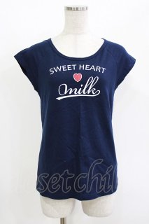 MILK♡トップス (お取り置き中) SHOPLIST限定】GGハーフZIPニットトップス[品番：MKSW0067041]｜GYDA