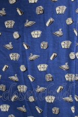 画像4: Jane Marple / Tumbling Diceのフリルカラーブラウス  ブルー H-26-05-06-056-JM-BL-KB-ZH (4)
