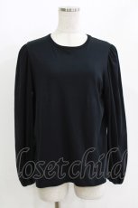 画像1: Jane Marple Dans Le Salon / Puffy sleeve pullover  ネイビー H-26-05-06-058-JM-TO-KB-ZH (1)