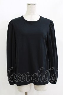 ジェーンマーブル　長袖綿ニット　ネイビー Jane Marple（ジェーンマープル）の古着 ロリィタトップス！