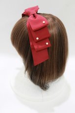 画像2: Melody BasKet / グログランリボンクリップ   H-26-05-06-078-LO-AC-AK-ZH (2)
