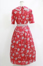 画像3: Jane Marple / Bonjour Millefleursのコレットドレス  ローズ H-26-05-06-010-JM-OP-KB-ZH (3)