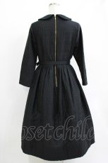 画像3: Jane Marple / Vintage quilt Colette dress  ブラック H-26-05-06-011-JM-OP-KB-ZH (3)