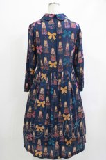 画像3: Jane Marple / Little tassel dollsのDayドレス M ブルーグレイ H-26-05-06-016-JM-OP-KB-ZH (3)