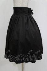 画像2: Maison de FLEUR Petite Robe / 後ろリボンスカート M Black H-26-05-07-025-LO-SK-NS-ZH (2)