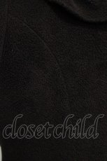 画像4: Lovely MAXICIMAM / ハニードロップコート 大きいサイズ ブラック H-26-05-07-003-LO-CO-NS-ZH (4)