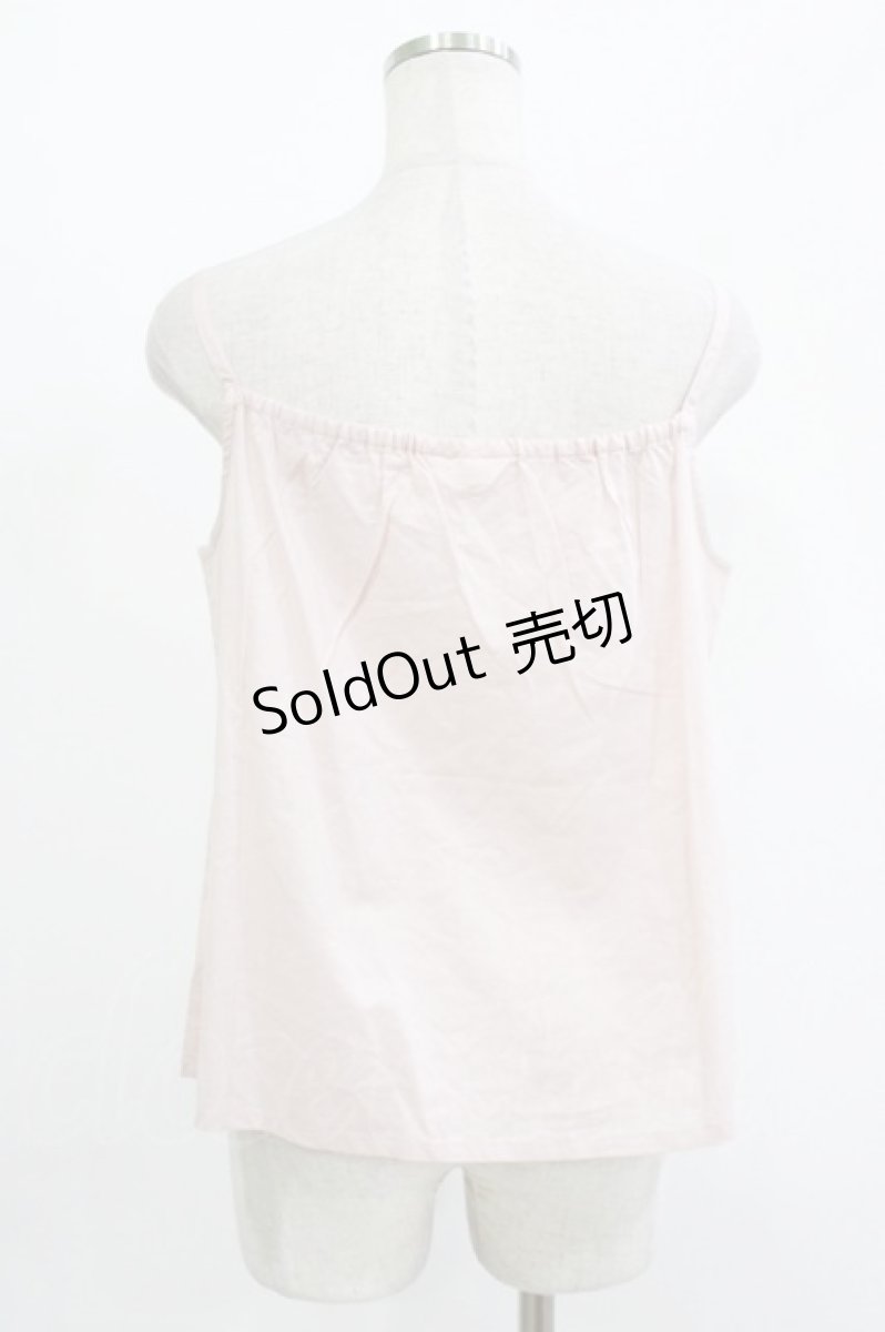 画像5: PINK HOUSE / ドットチュール×オリジナルローズチュールレースブラウス Free ピンク H-26-05-07-041-LO-BL-NS-ZH (5)