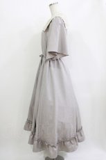 画像2: m petit by misako / TT*AOKレースセーラーワンピース LL グレー H-26-05-07-005-LO-OP-NS-ZH (2)