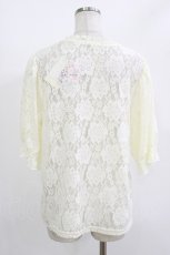 画像2: m petit by misako / TT*AOKシアートップス LL アイボリー H-26-05-07-042-LO-TO-NS-ZH (2)
