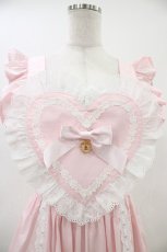 画像4: BABY,THE STARS SHINE BRIGHT / BABYハートエプロン Free ピンク H-26-05-07-1048-BA-OP-NS-ZH (4)